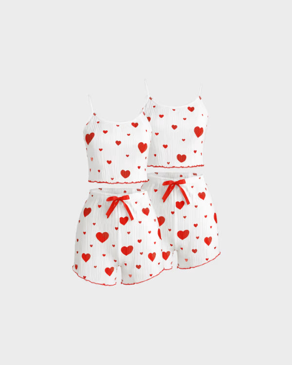 Conjunto Pijama Love Summer 💖 - Pague 1 y Reciba 2!