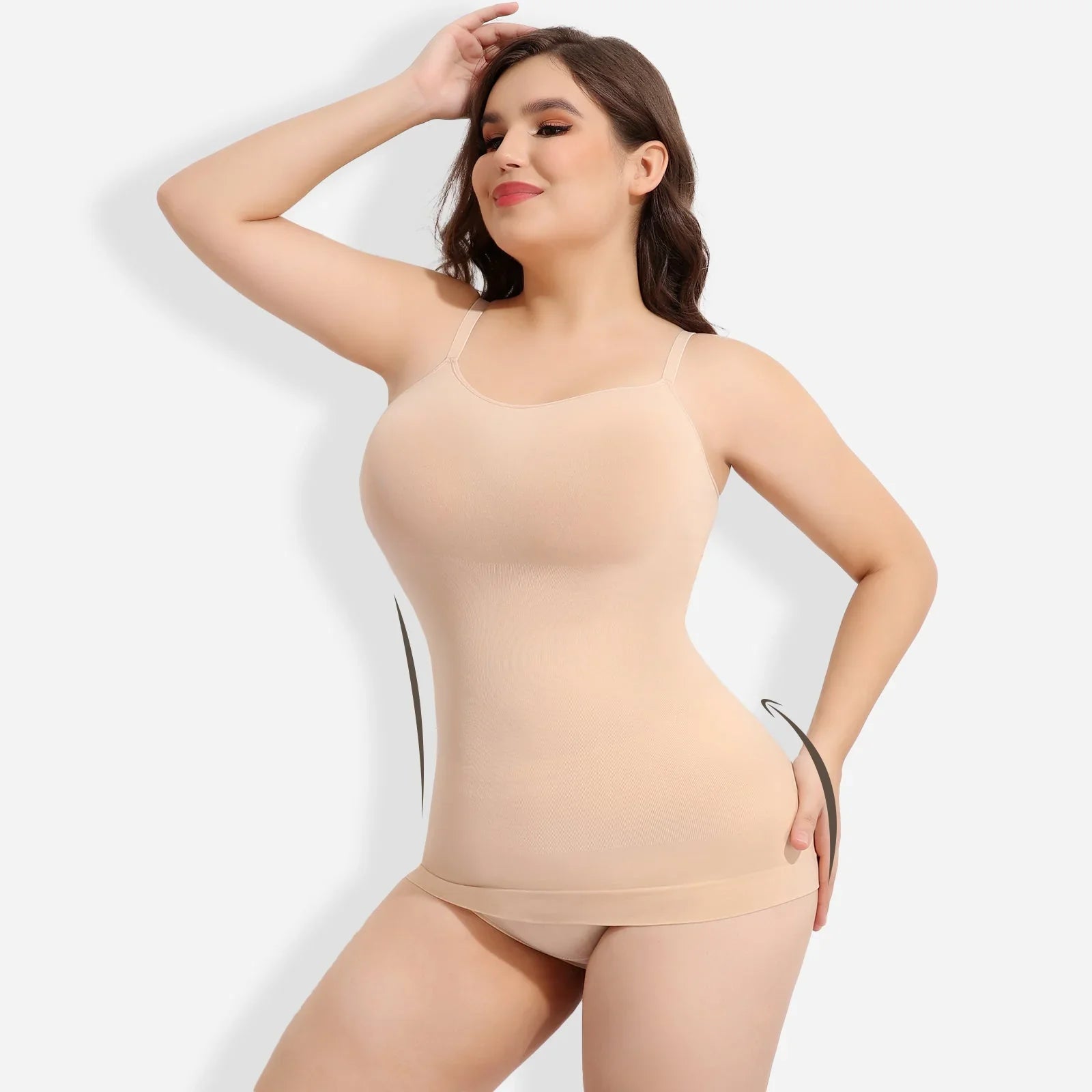 Cami Faja Moldeadora Sin Costuras con Tirantes Ajustables