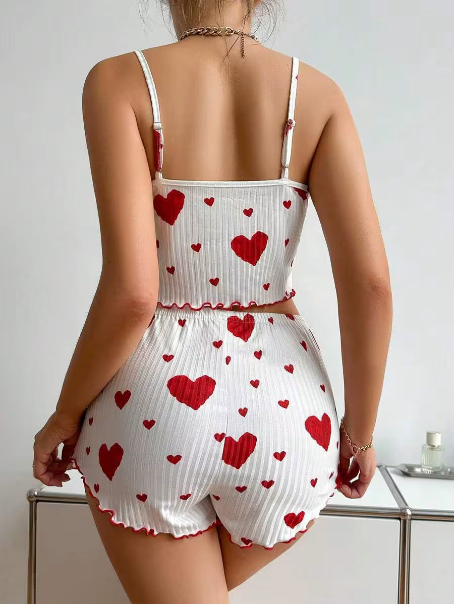 Conjunto Pijama Love Summer 💖 - Pague 1 y Reciba 2!