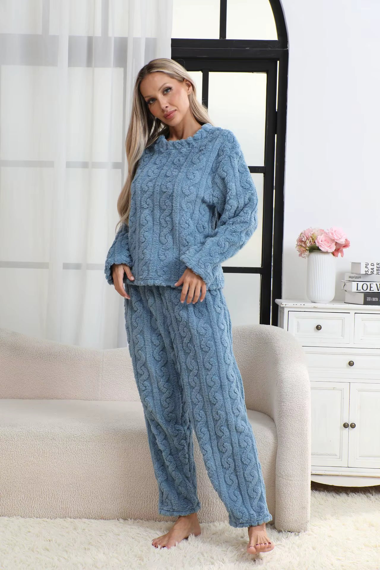 Conjunto Pijama Afelpada Mujer Calientita - VelvyDreams®