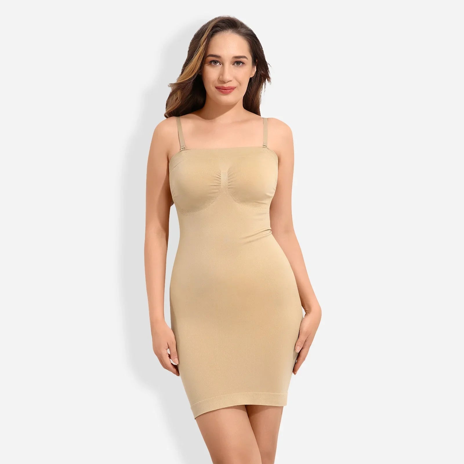 Vestido Moldeador sin Costuras y Correas Removibles - Bella Senõrita