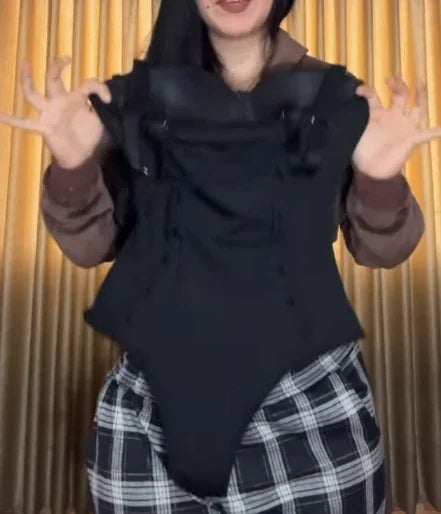 Body Faja Tanga con Cordones en la Espalda sin Costuras